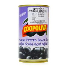 Coopoliva Spanish Black Olives Pitted 350g