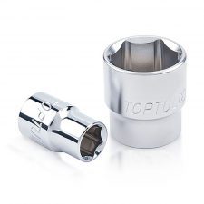 Toptul 3/8 x 14 mm Hand SocketL=28 Dr. 6PT