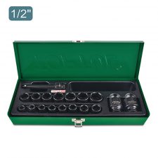 18pcs Impact Socket