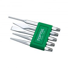 Toptul 5pcs Chisel Punch