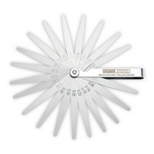 5`1.00mm 20pcs Metric Feeler Guage Tapered Tips Laser Blister