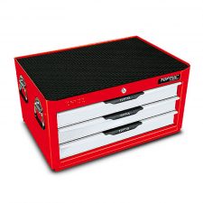 Toptul 157 Pcs W/3 Drawer Tool Chest Red