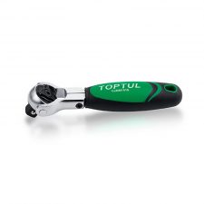 Toptul 1/2 Dr.L=160mm 72T tubby Swivel Head Ratchet Stin Chrome