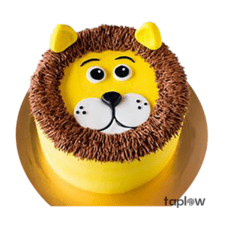 Happy Little Lion Cake
