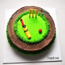 Cricket Fan Cake
