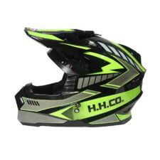 H.H.CO Sakka FS Black And Green Helmet