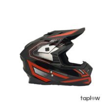 H.H.CO Sakka FS Black And Red Helmet