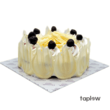 White Forest Cake - 1.2 Kg