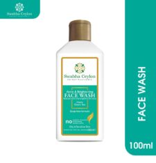 SWABHA CEYLON Acne & Brightening Face Wash ( Neem + Green Tea - For Oily & Sensitive Skin ) 100ml