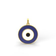 Evil Eye Pendant 1.35g - 18KT Solid Gold