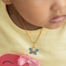 Honey Bee Pendant 1.2g - 18KT Solid Gold