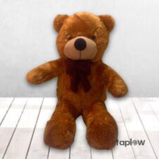 Brown Ribbon Teddy Bear ( 3 Feet )
