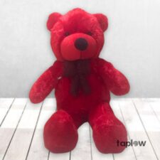 Red Plush Teddy Bear ( 3 Feet )