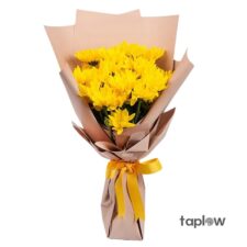 Yellow Chrysanths Bouquet