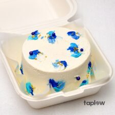 Fancy Sprinkle Blue Cake