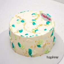 Green Shades Butter Cream Cake