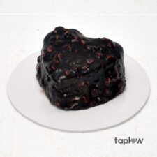 Chocolate Bar Heart Shape Cake