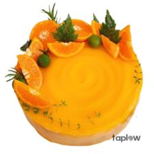 Orange Mousse Cake
