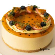 Passionfruit Mousse Cake