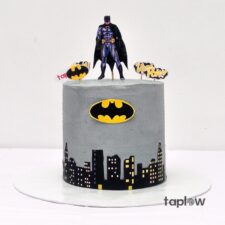 Superhero Battle Cake