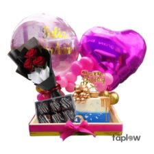 Wooden Basket For Gift Hamper