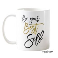 The White Canvas Mug