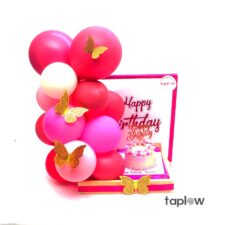 Elegance Wooden Tray Hamper