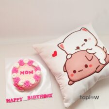 Sweet Comfort Cake & Pillow Set