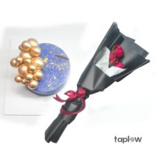 Cake With Flowers Gift Set