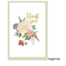 Floral Thank You Card