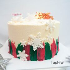 Merry Christmas Wishes Cake - 1.5 Kg