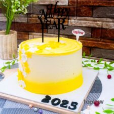 Floral Radiance New Year Cake - 1kg