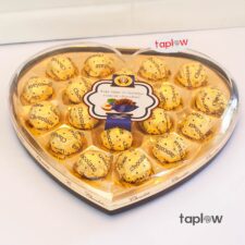 Chocolate In Heart Box 18 Pcs