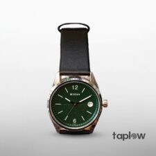 Neo Green Dial Analog With Date Watch For Men