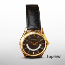 Titan Lagan Black Dial Analog Watch For Men
