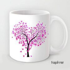 Heart Shaped Tree Mug
