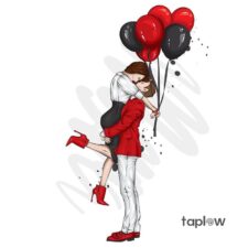 Elegant Couple Greeting Card