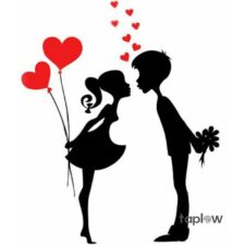 Romantic Couple Greeting Card