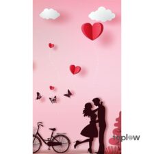 Happy Romantic Couple Greeting Card