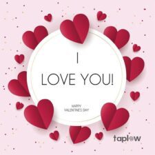 I LOVE YOU Greeting Card