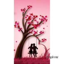 Cute Doodle Couple Greeting Card