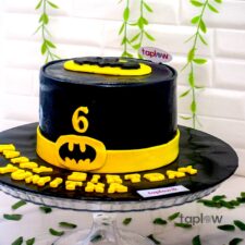 Batman Theme Birthday Cake - 1.2 Kg