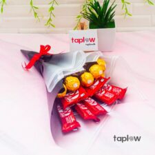 Crunchy Gold Chocolate Bouquet