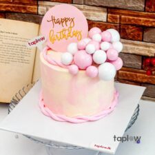 Pink Elsa Frozen Cake - 1.5 Kg