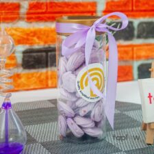 Meringue Lavender Kisses 25 Pcs