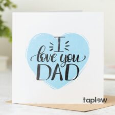 I Love You Dad Greeting Card