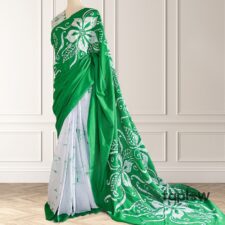 Handmade Modern Cotton Batik Saree