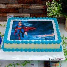 Superman Edible Print Cake