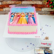 Disney Princesses Edible Print Cake