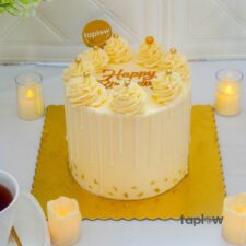 White Chocolate Drip Cake - 1.5 Kg